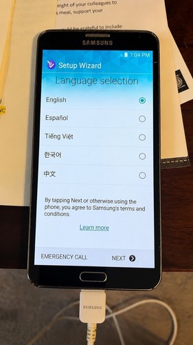 Samsung galaxy note - 3, sm-n900v