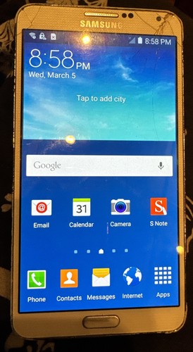 Smartphone samsung galaxy note - galaxy,
